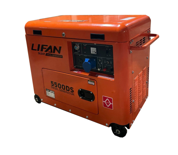 Máy phát điện Lifan 5500DS – Có Ác Quy