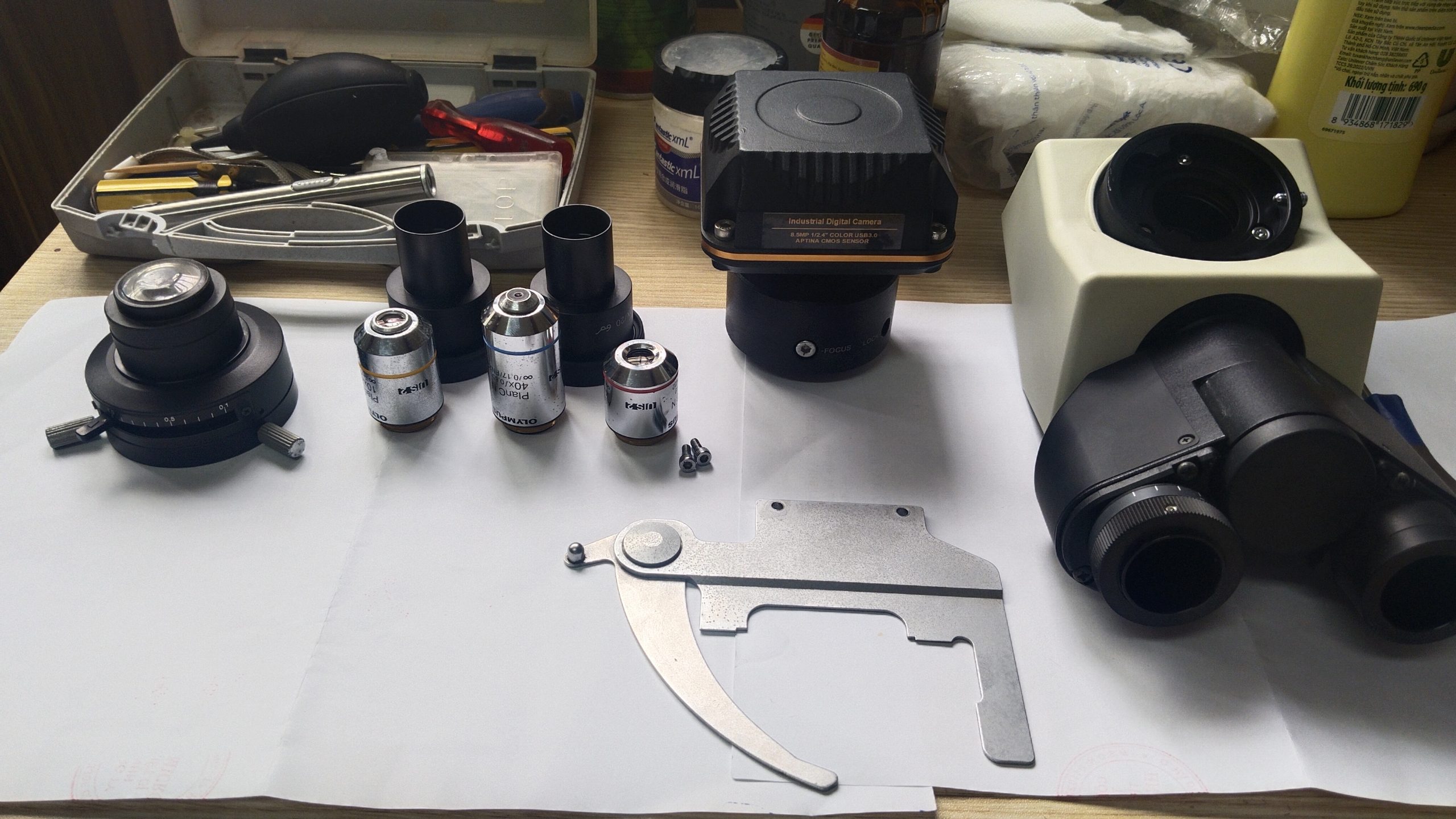 Bảo dưỡng kính hiển vi