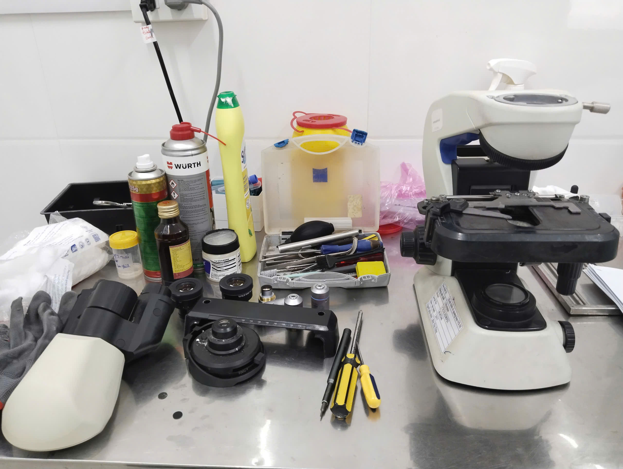 sửa chữa kính hiển vi tại hà nội