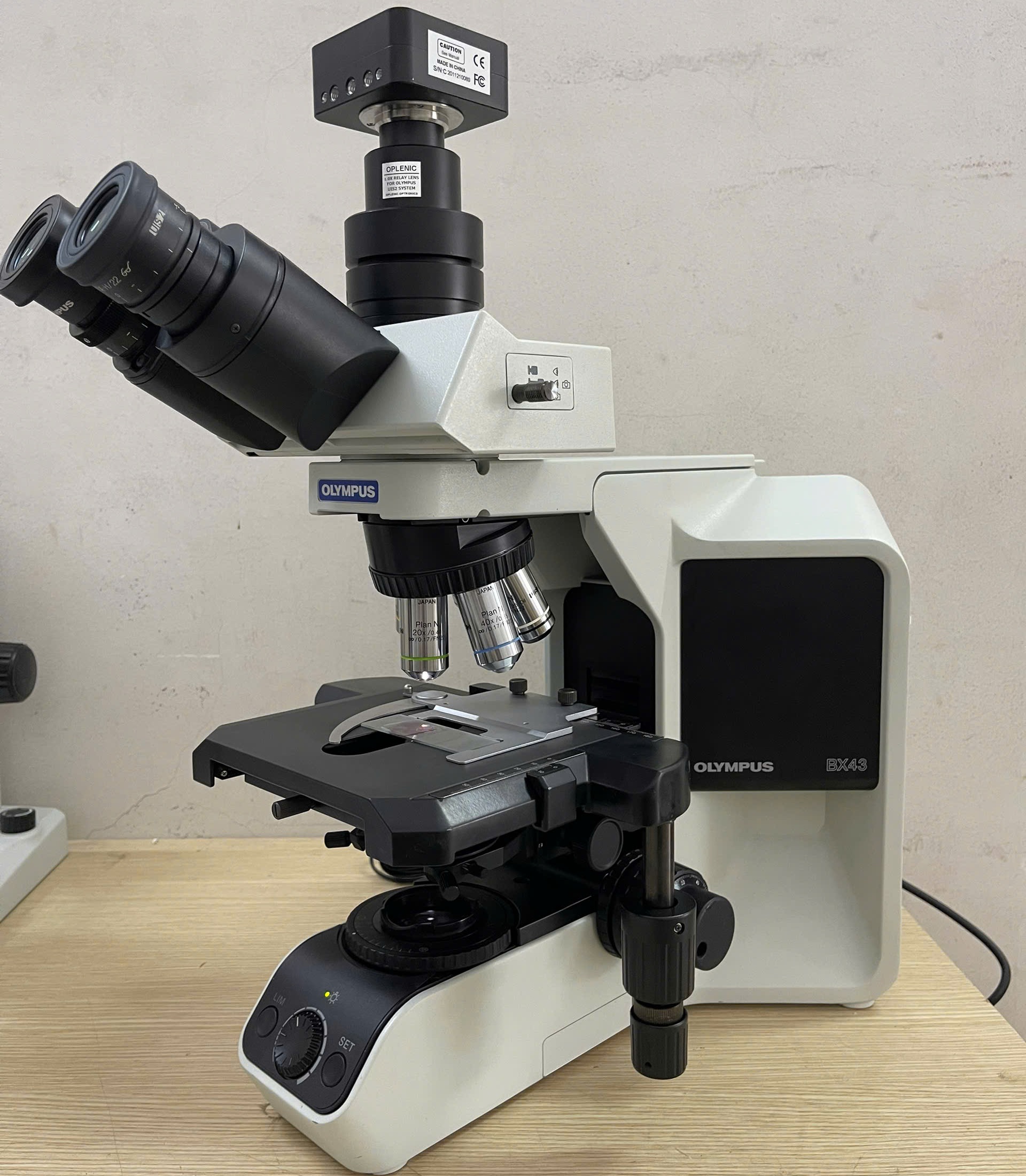 Kính hiển vi nghiên cứu Olympus BX43 3 mắt