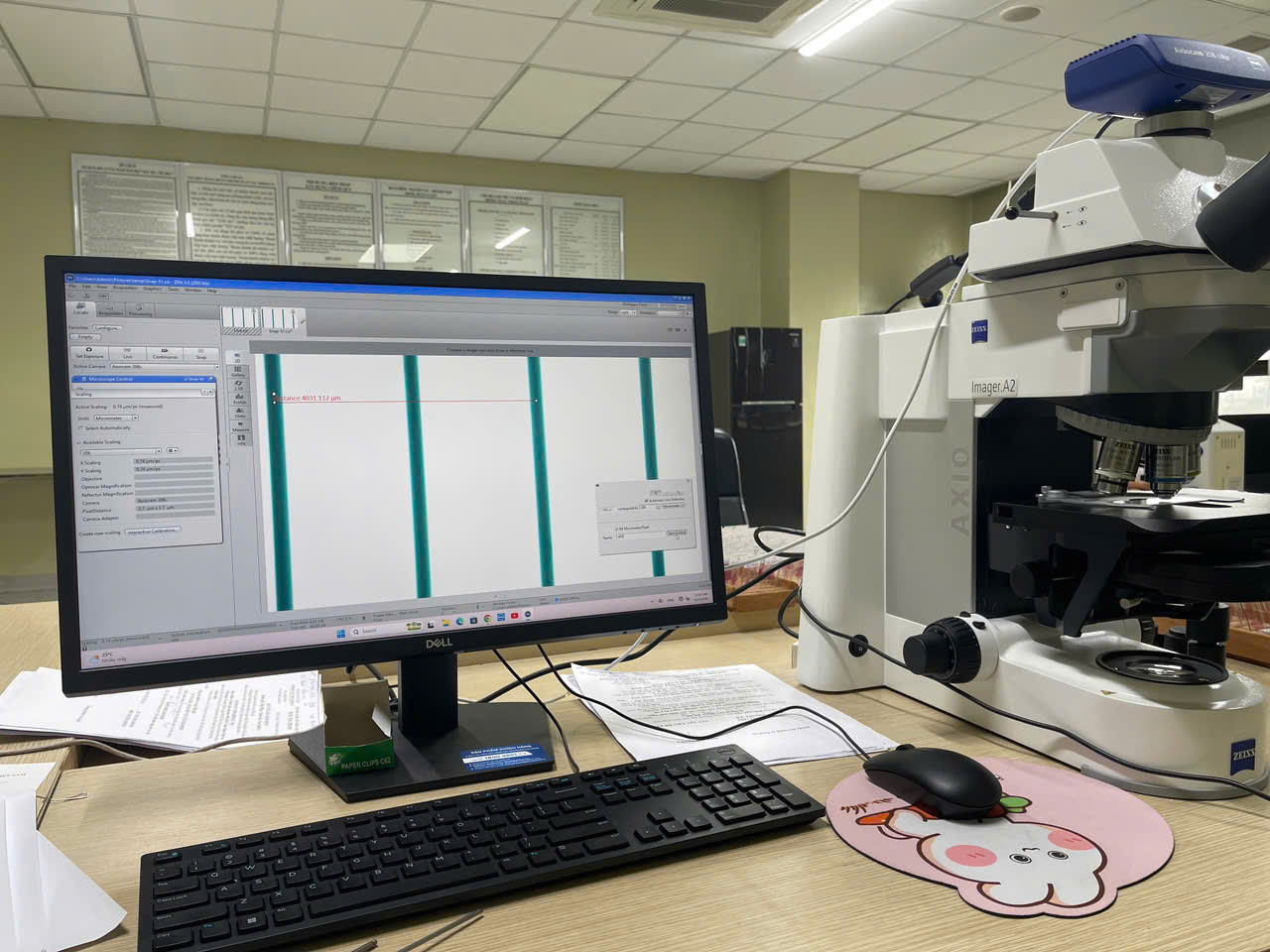 camera kính hiển vi