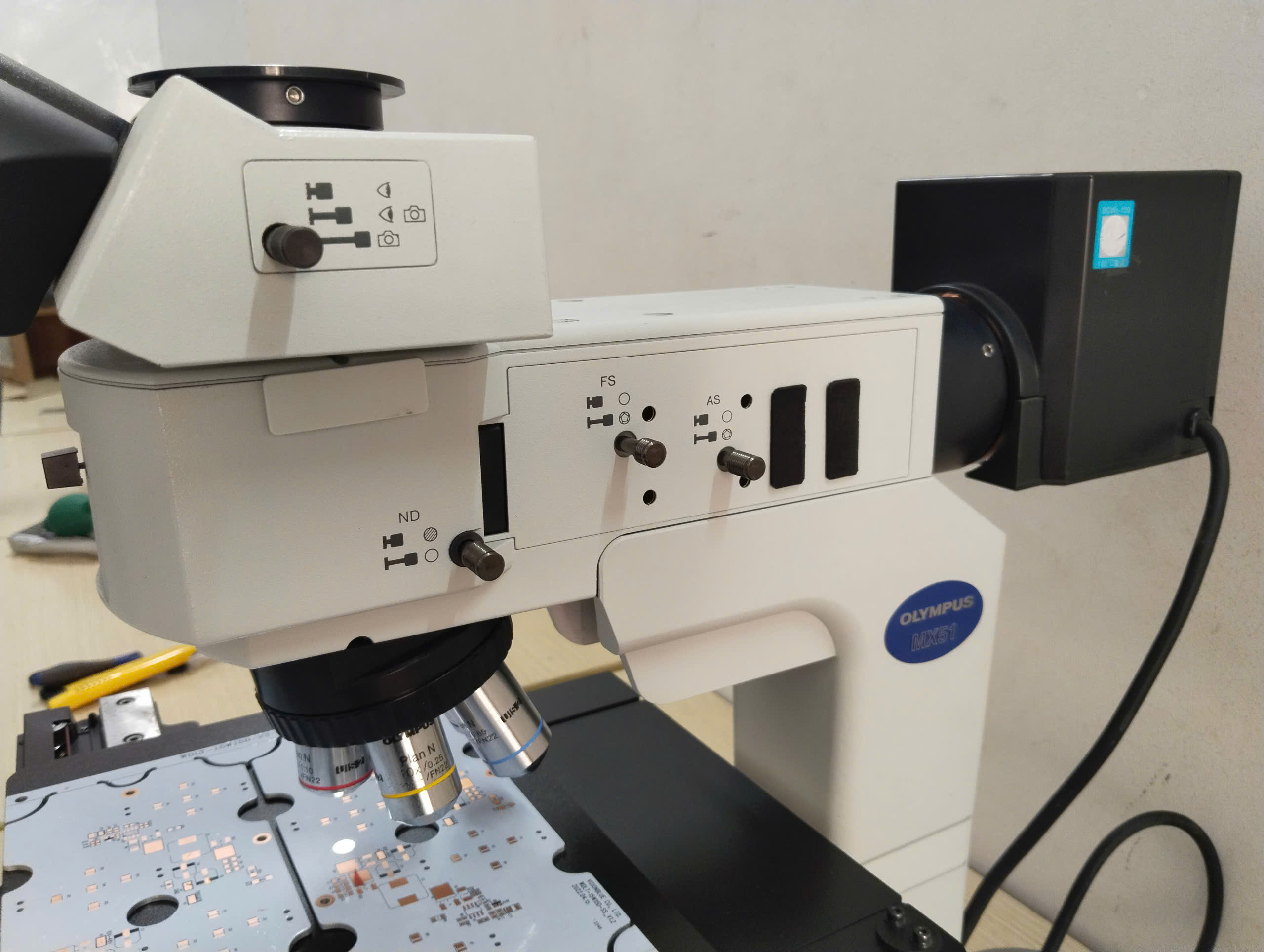Kính kim tương MX51 3 mắt