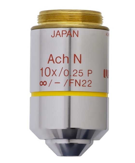 vật kính hiển vi 10x